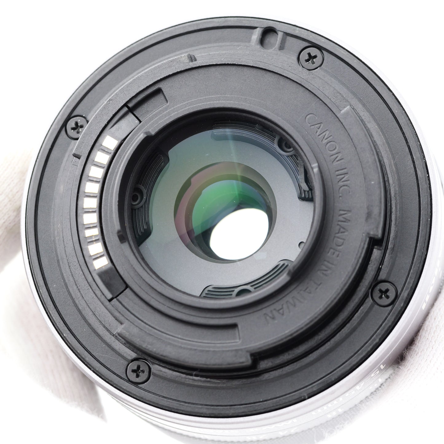 訳有品 Canon EOS M100 EF-M 15-45mm F3.5-6.3 IS STM ホワイト ミラーレス一眼 キヤノン EF-Mマウント