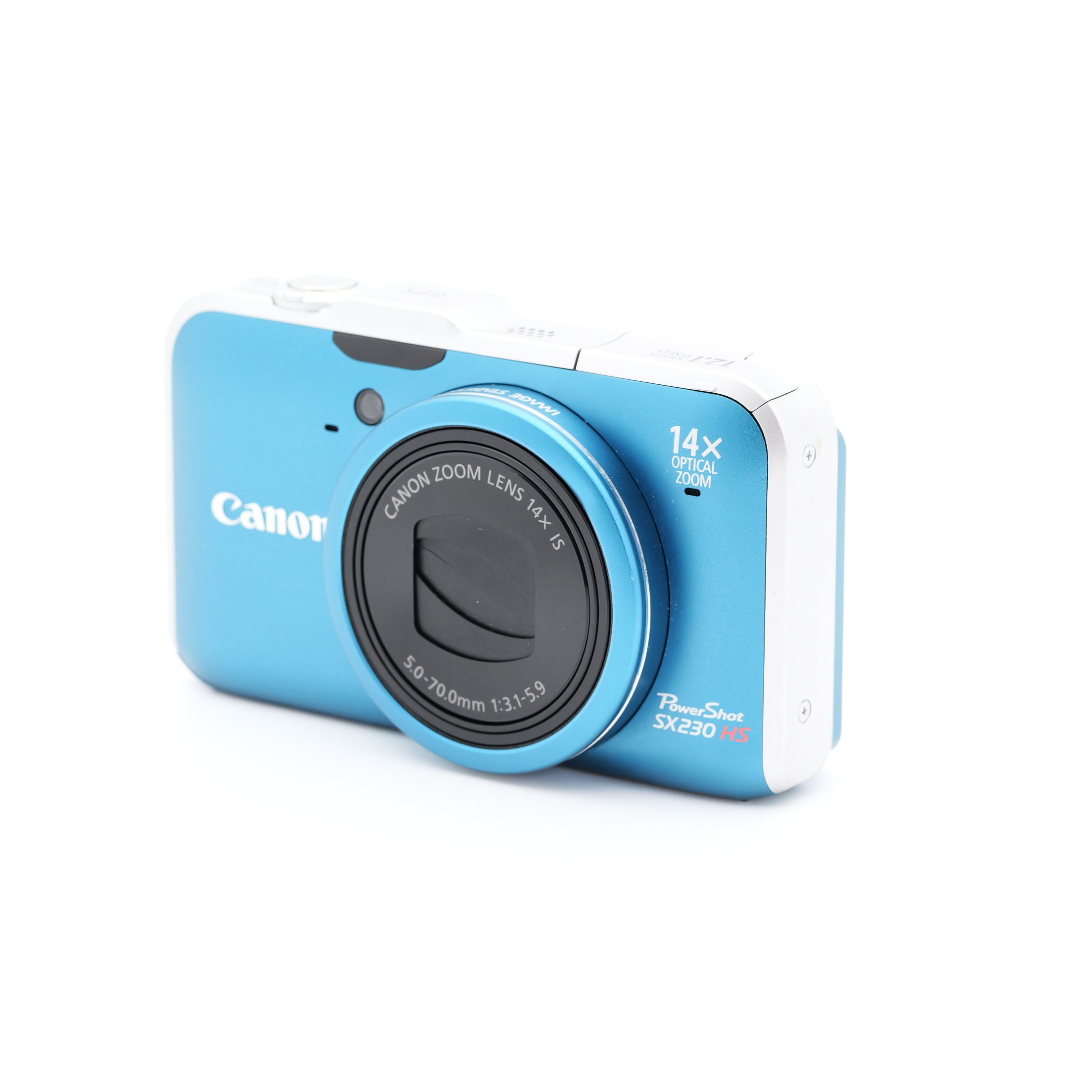 訳有品 Canon PowerShot SX230HS ブルー コンパクトデジタルカメラ