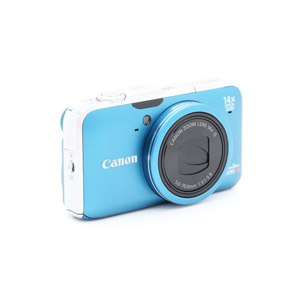訳有品 Canon PowerShot SX230HS ブルー コンパクトデジタルカメラ キヤノン