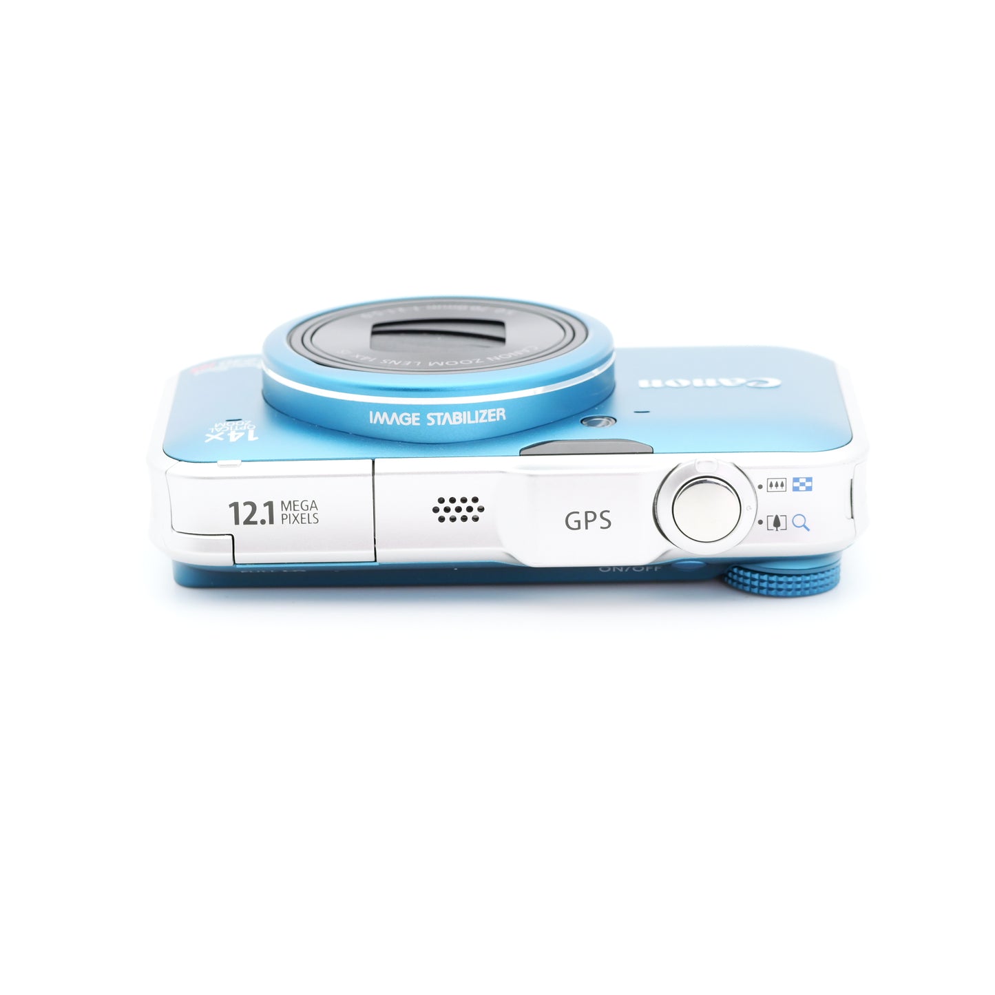 訳有品 Canon PowerShot SX230HS ブルー コンパクトデジタルカメラ キヤノン