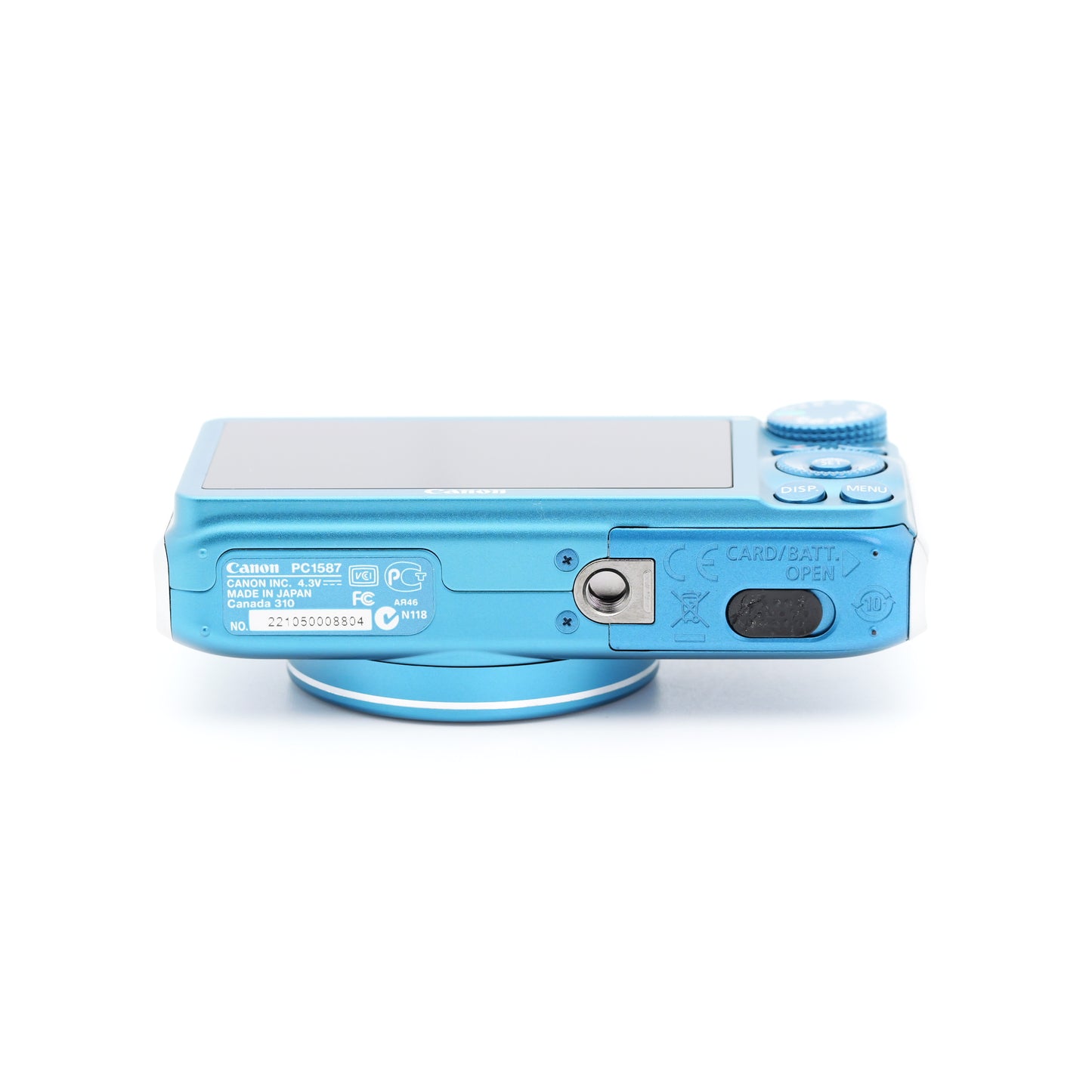 訳有品 Canon PowerShot SX230HS ブルー コンパクトデジタルカメラ キヤノン