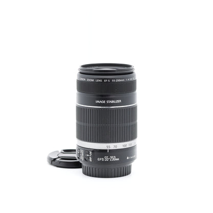 Canon EF-S 55-250mm F4-5.6 IS レンズ キヤノン EF-Sマウント