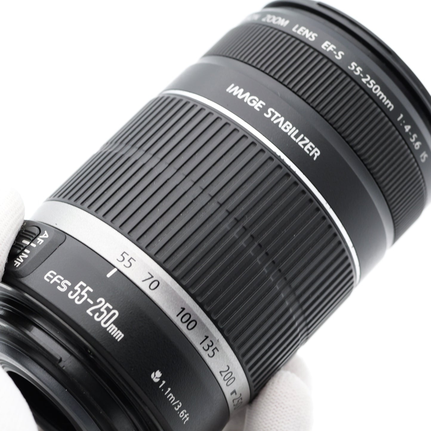 Canon EF-S 55-250mm F4-5.6 IS レンズ キヤノン EF-Sマウント