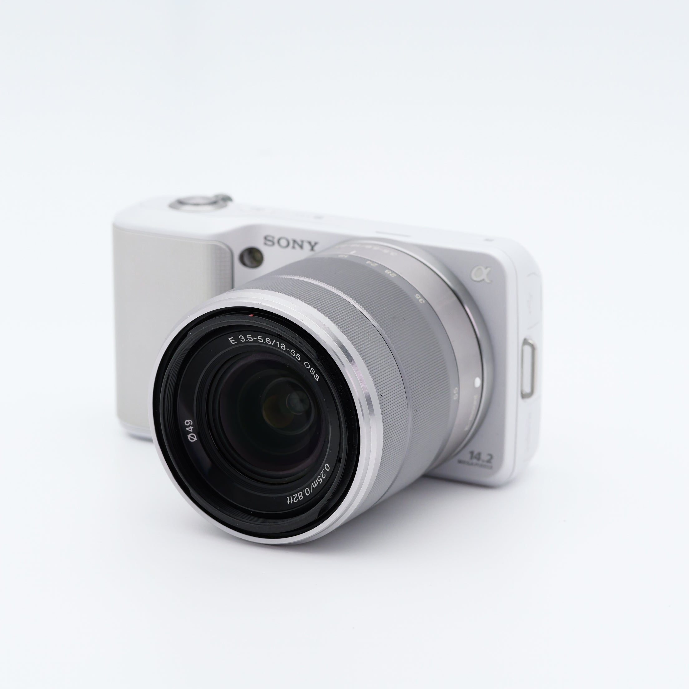 SONY α ミラーレス一眼 ホワイト Eマウント SONY NEX-3 E 18-55mm F3.5-5.6 ミラーレス一眼 ソニー Eマウント