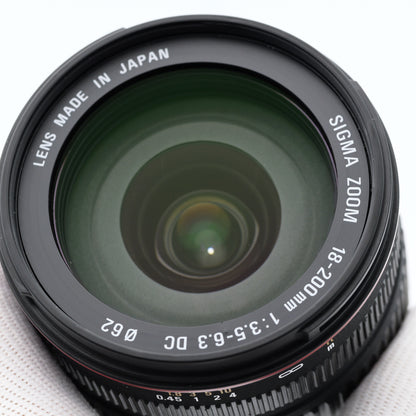 SIGMA 18-200mm F3.5-6.3 DC レンズ ペンタックス Kマウント