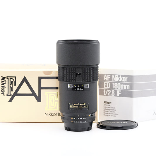 Nikon AF NIKKOR180mm F2.8 レンズ ニコン Fマウント