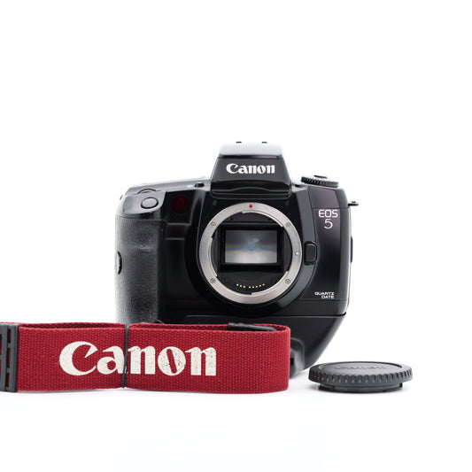 Canon EOS 5 QD Quartz Date VG-10 フィルムカメラ キヤノン EFマウント