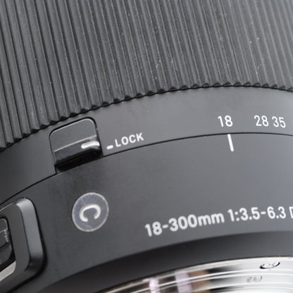 SIGMA 18-300mm F3.5-6.3 DC OS HSM contemporary レンズ キヤノン EFマウント