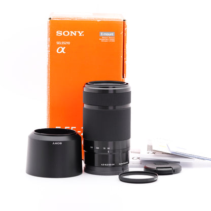 SONY E 55-210mm F4.5-6.3 OSS SEL55210 ブラック レンズ ソニー Eマウント