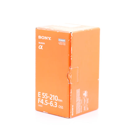 SONY E 55-210mm F4.5-6.3 OSS SEL55210 ブラック レンズ ソニー Eマウント