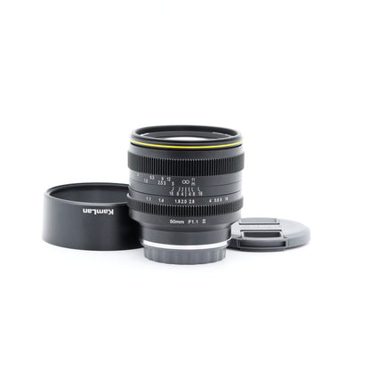 KamLan 50mm F1.1 II レンズ ソニー Eマウント