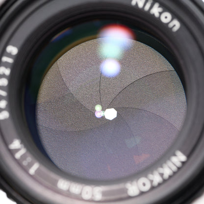 Nikon Ai-S NIKKOR 50mm F1.4 レンズ ニコン Fマウント