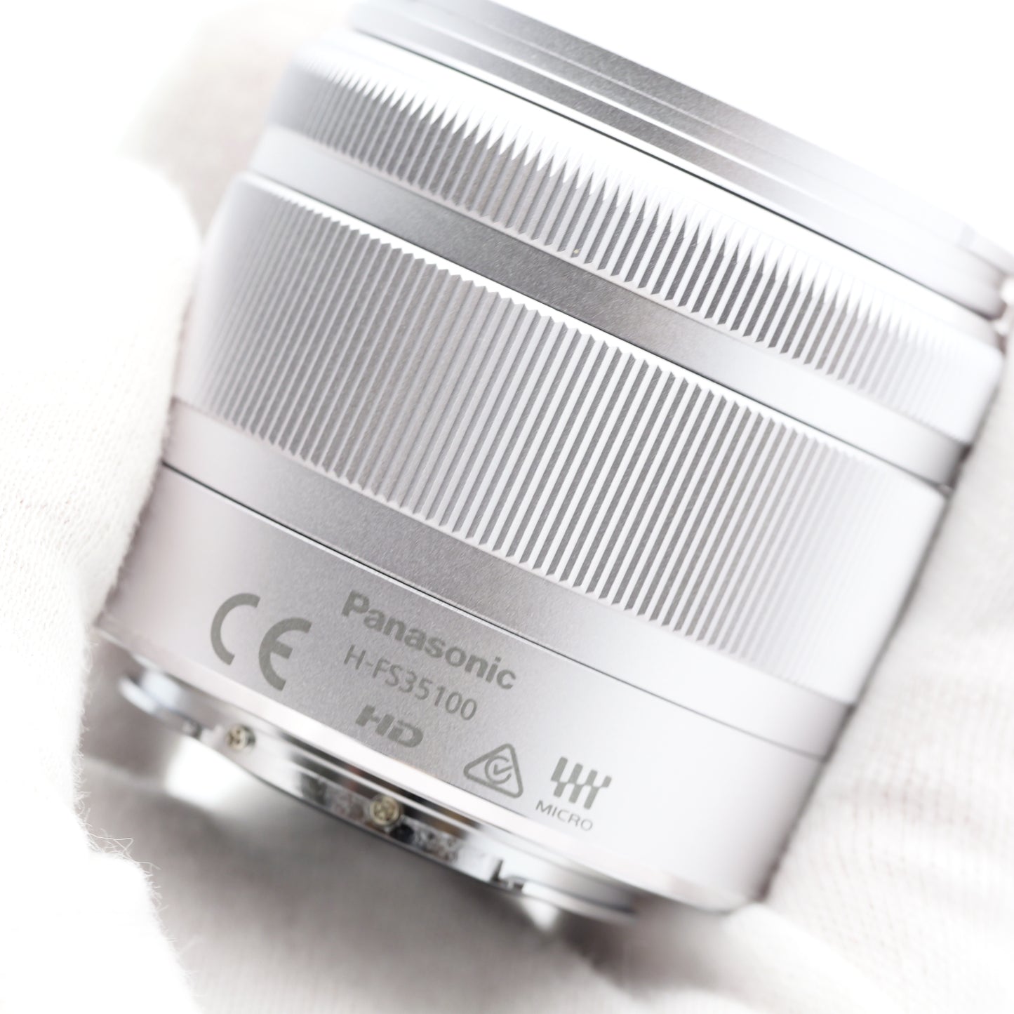 Panasonic 35-100mm F4-5.6 H-FS35100 シルバー レンズ パナソニック マイクロフォーサーズ