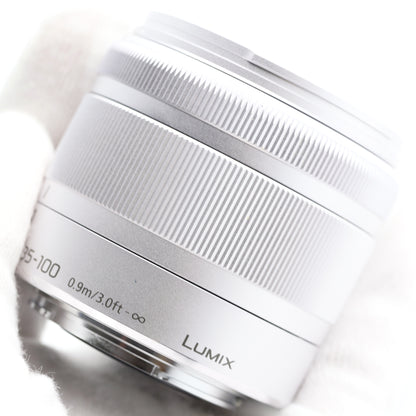 Panasonic 35-100mm F4-5.6 H-FS35100 シルバー レンズ パナソニック マイクロフォーサーズ