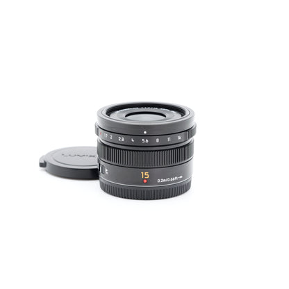 Panasonic 15mm F1.7 DG SUMMILUX H-X015 レンズ パナソニック マイクロフォーサーズマウント