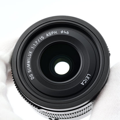 Panasonic 15mm F1.7 DG SUMMILUX H-X015 レンズ パナソニック マイクロフォーサーズマウント