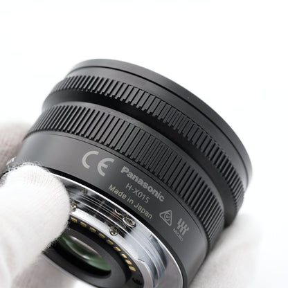 Panasonic 15mm F1.7 DG SUMMILUX H-X015 レンズ パナソニック マイクロフォーサーズマウント