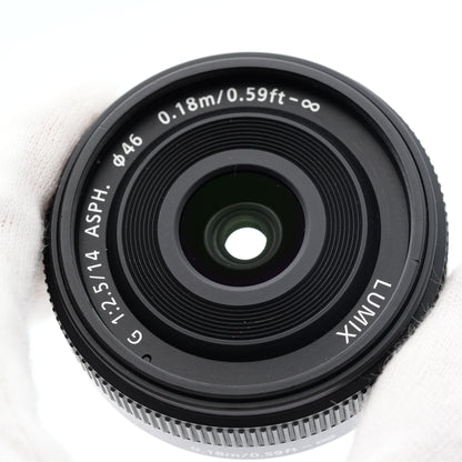 Panasonic 14mm F2.5 H-H014 レンズ パナソニック マイクロフォーサーズマウント