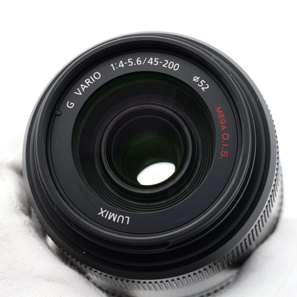 訳有品 Panasonic 45-200mm F4-5.6 H-FS045200 レンズ パナソニック マイクロフォーサーズマウント