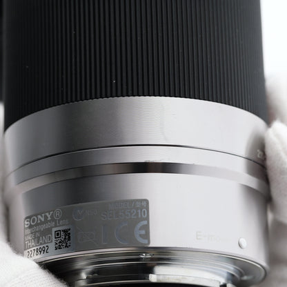 SONY E 55-210mm F4.5-6.3 OSS SEL55210 シルバー レンズ ソニー Eマウント