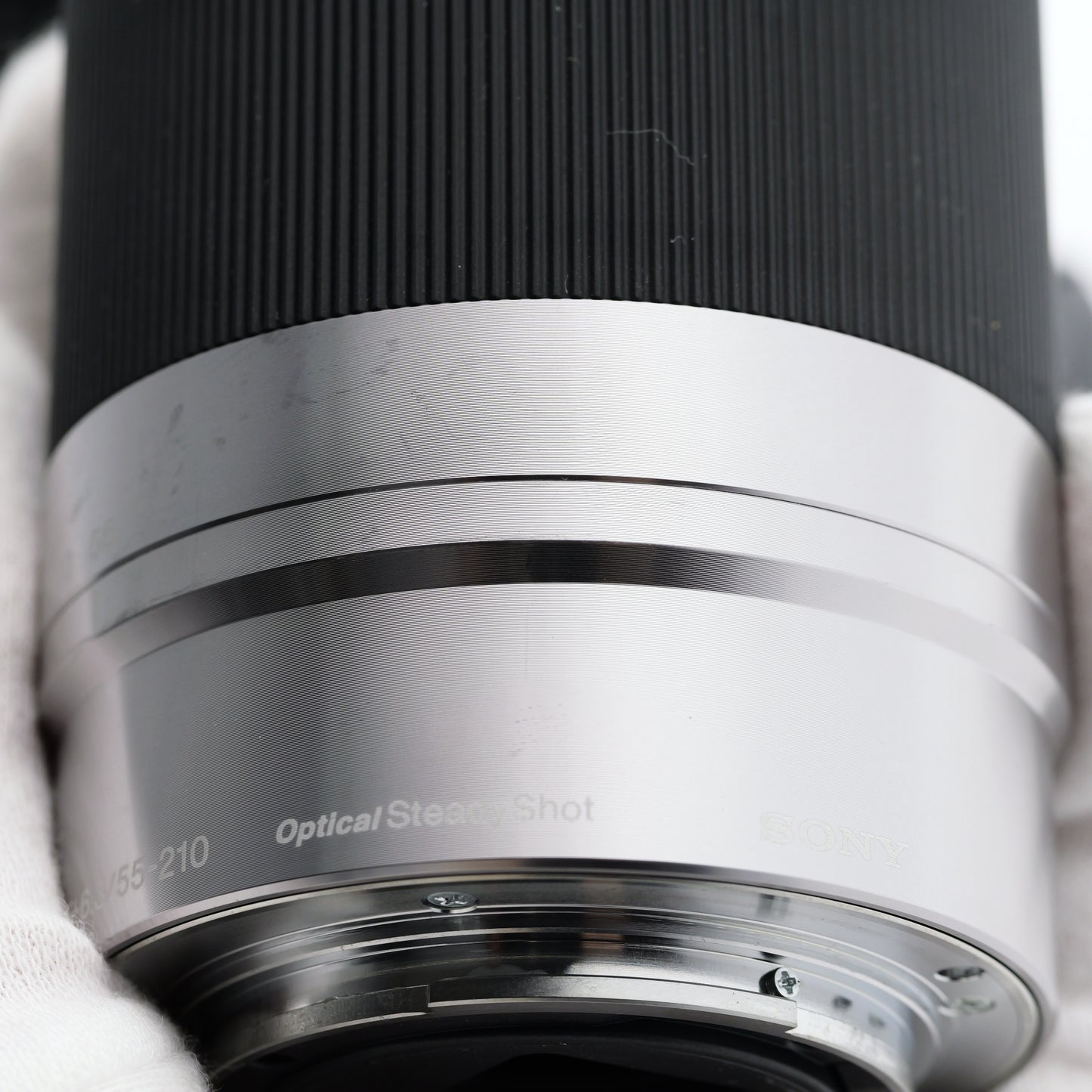 SONY E 55-210mm F4.5-6.3 OSS SEL55210 シルバー レンズ ソニー Eマウント