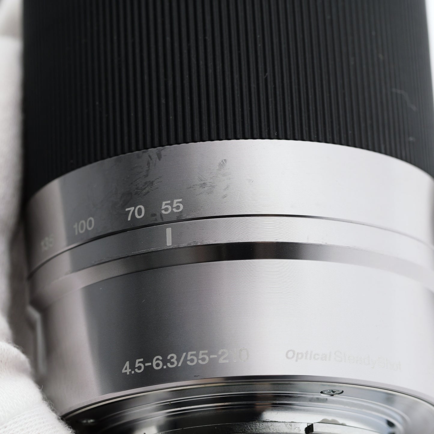SONY E 55-210mm F4.5-6.3 OSS SEL55210 シルバー レンズ ソニー Eマウント