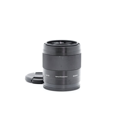 ジャンク SONY E 50mm F1.8 SEL50F18 ブラック レンズ ソニー Eマウント