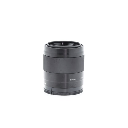 ジャンク SONY E 50mm F1.8 SEL50F18 ブラック レンズ ソニー Eマウント