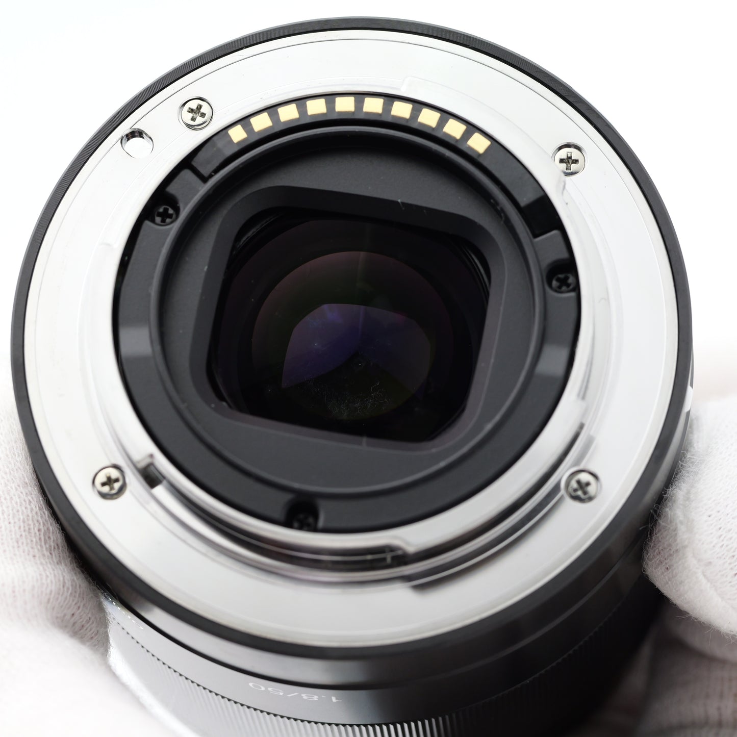 ジャンク SONY E 50mm F1.8 SEL50F18 ブラック レンズ ソニー Eマウント