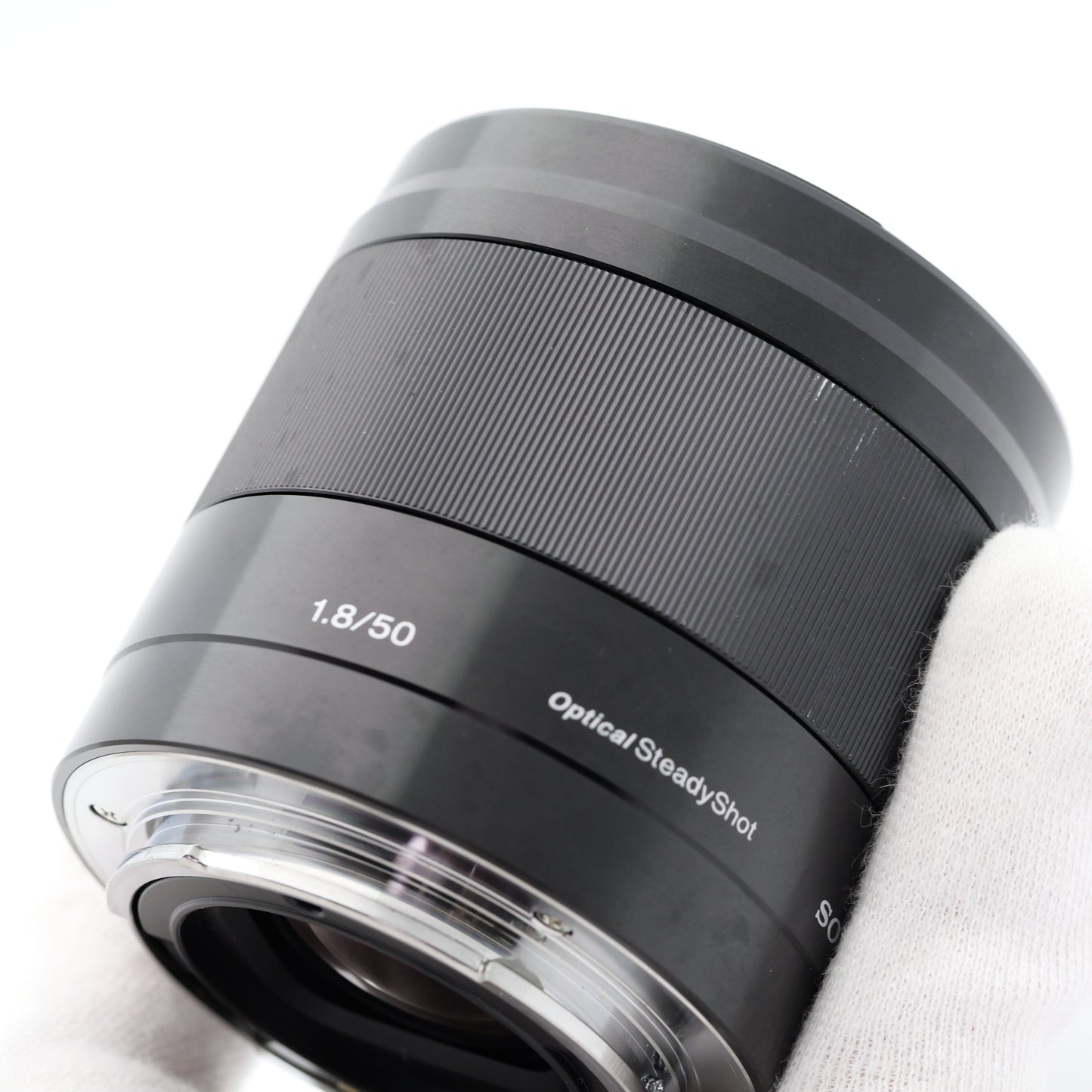 ジャンク SONY E 50mm F1.8 SEL50F18 ブラック レンズ ソニー Eマウント