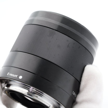 ジャンク SONY E 50mm F1.8 SEL50F18 ブラック レンズ ソニー Eマウント