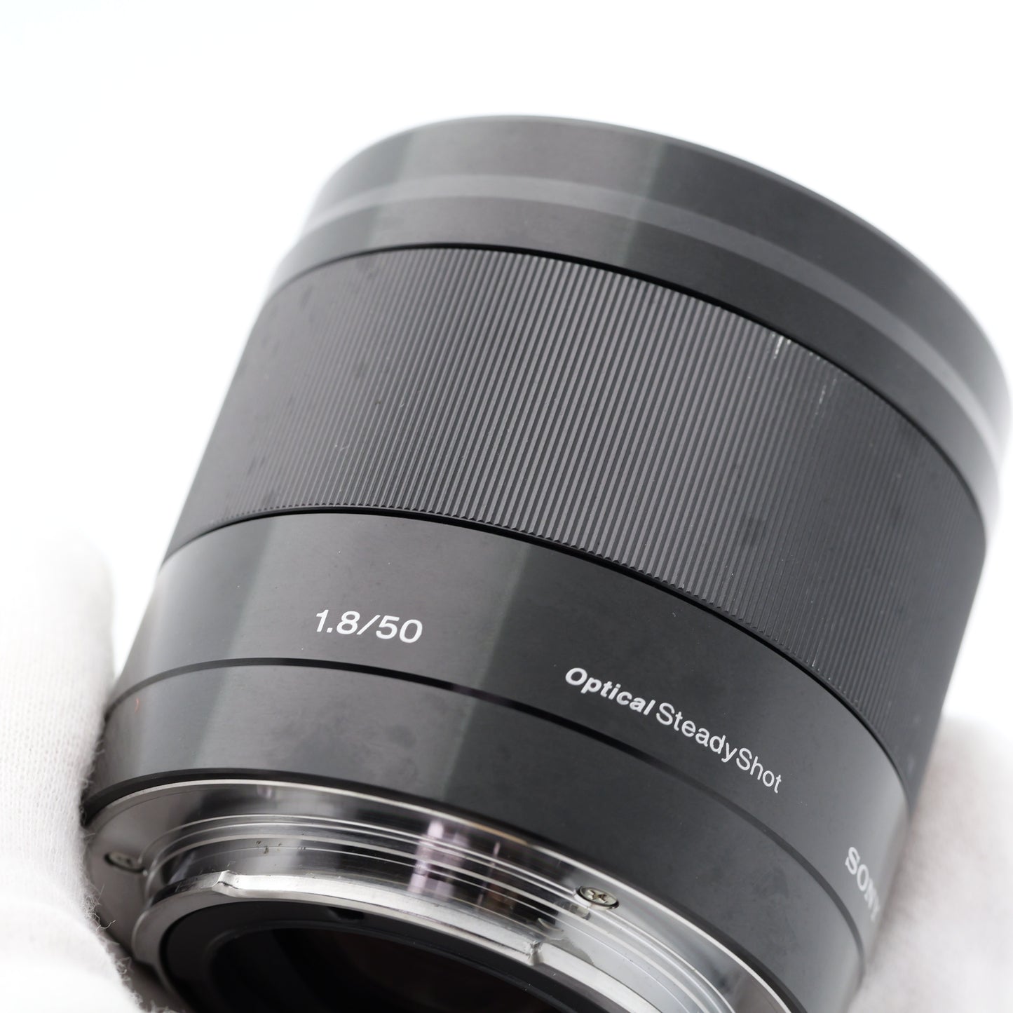 ジャンク SONY E 50mm F1.8 SEL50F18 ブラック レンズ ソニー Eマウント