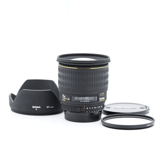 SIGMA 28mm F1.8 EX DG MACRO レンズ ニコン Fマウント