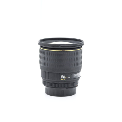 SIGMA 28mm F1.8 EX DG MACRO レンズ ニコン Fマウント