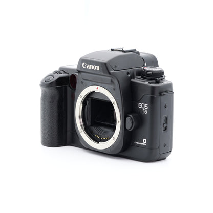 Canon EOS 55 ブラック フィルムカメラ キヤノン EFマウント