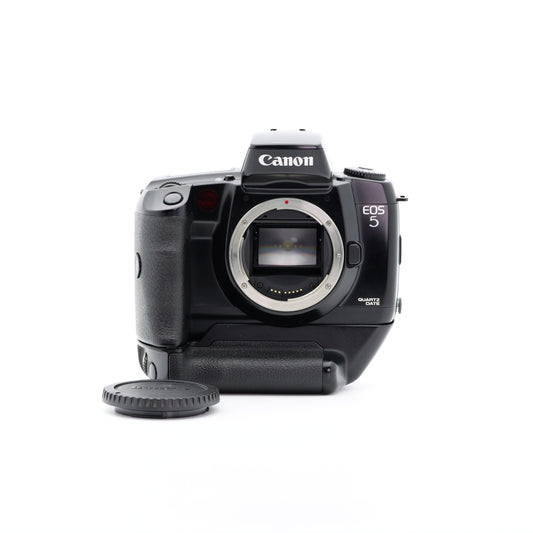 Canon EOS 5 QD Quartz Date VG-10 フィルムカメラ キヤノン EFマウント
