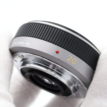 Panasonic 20mm F1.7 H-H020 レンズ パナソニック マイクロフォーサーズマウント