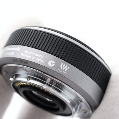 Panasonic 20mm F1.7 H-H020 レンズ パナソニック マイクロフォーサーズマウント