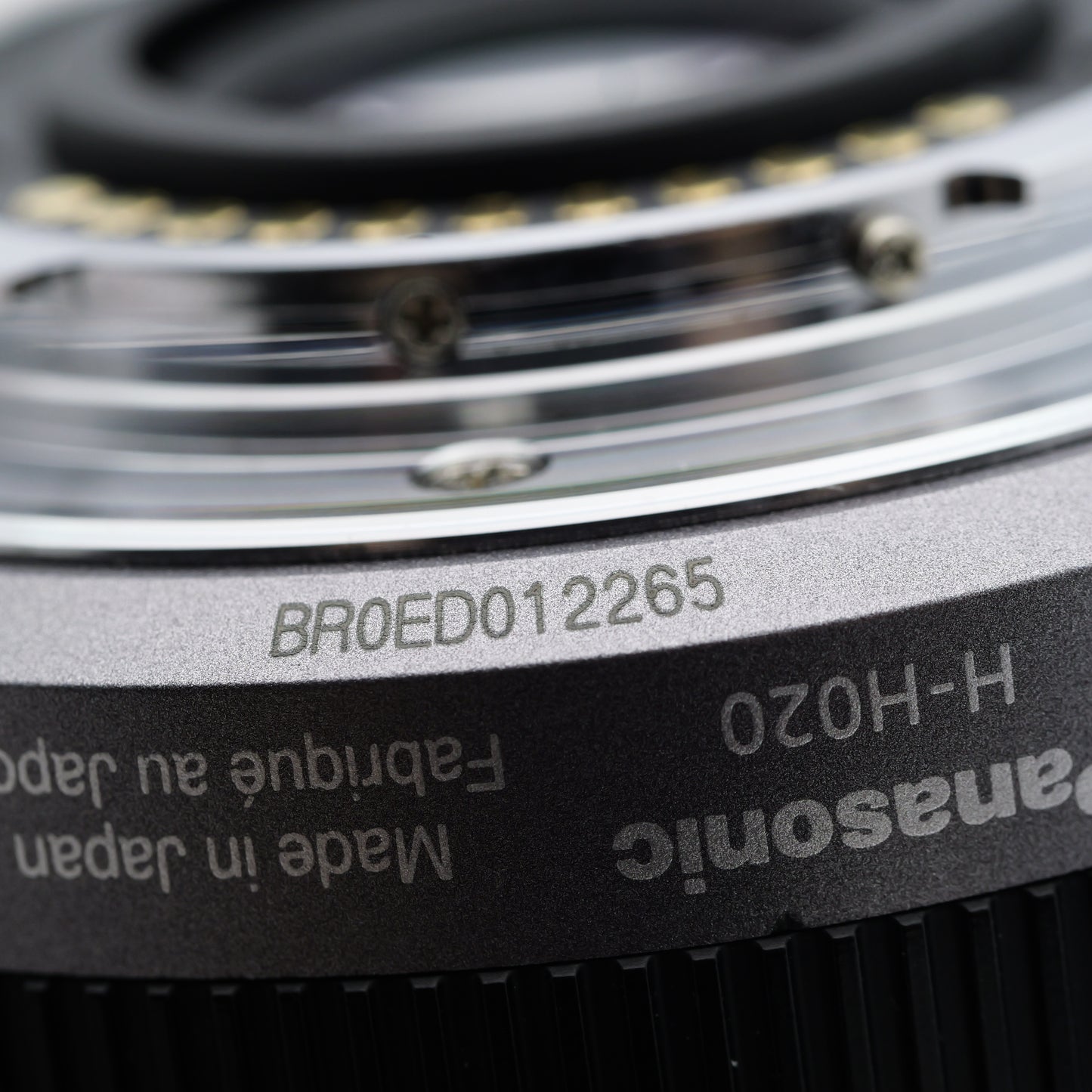 Panasonic 20mm F1.7 H-H020 レンズ パナソニック マイクロフォーサーズマウント