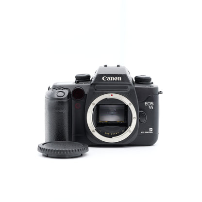 Canon EOS 55 ブラック フィルムカメラ キヤノン EFマウント