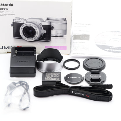 Panasonic LUMIX DMC-GF7 ダブルレンズキット ピンク ミラーレス一眼 パナソニック マイクロフォーサーズマウント