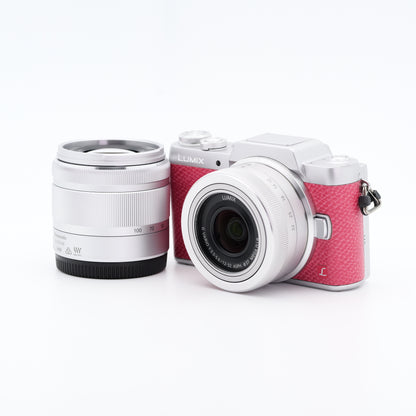 Panasonic LUMIX DMC-GF7 ダブルレンズキット ピンク ミラーレス一眼 パナソニック マイクロフォーサーズマウント