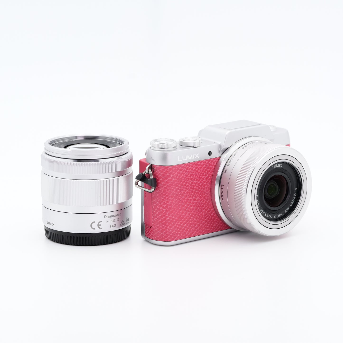 Panasonic LUMIX DMC-GF7 ダブルレンズキット ピンク ミラーレス一眼 パナソニック マイクロフォーサーズマウント