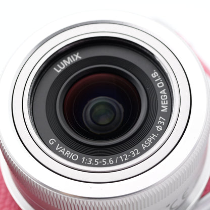 Panasonic LUMIX DMC-GF7 ダブルレンズキット ピンク ミラーレス一眼 パナソニック マイクロフォーサーズマウント
