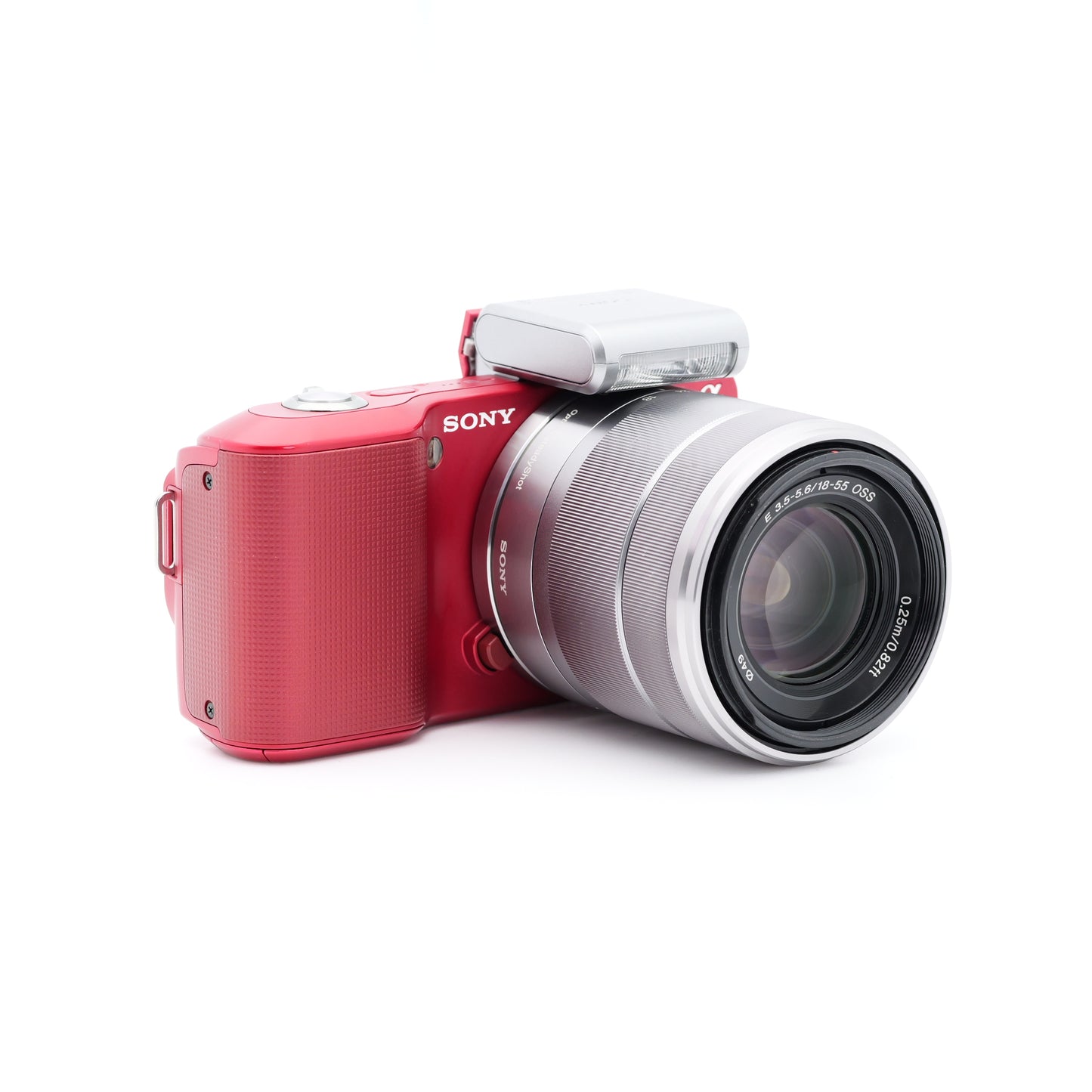 SONY NEX-3 E 18-55mm F3.5-5.6 レッド ミラーレス一眼 ソニー Eマウント