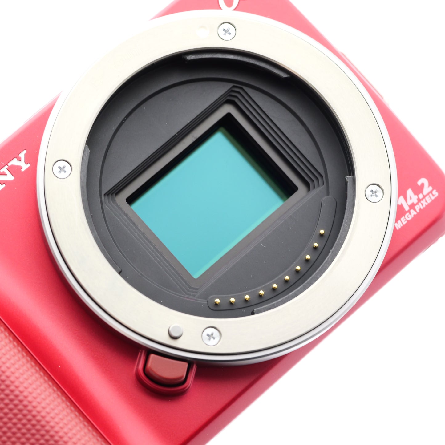 SONY NEX-3 E 18-55mm F3.5-5.6 レッド ミラーレス一眼 ソニー Eマウント