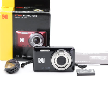 Kodak PIXPRO FZ55 ブラック コンパクトデジタルカメラ コダック