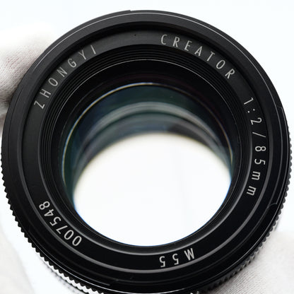 中一光学 CREATOR 85mm F2 ペンタックス Kマウント