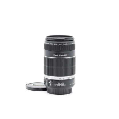 Canon EF-S 55-250mm F4-5.6 IS レンズ キヤノン EF-Sマウント