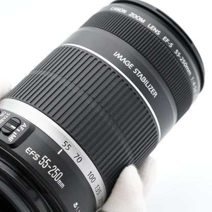Canon EF-S 55-250mm F4-5.6 IS レンズ キヤノン EF-Sマウント